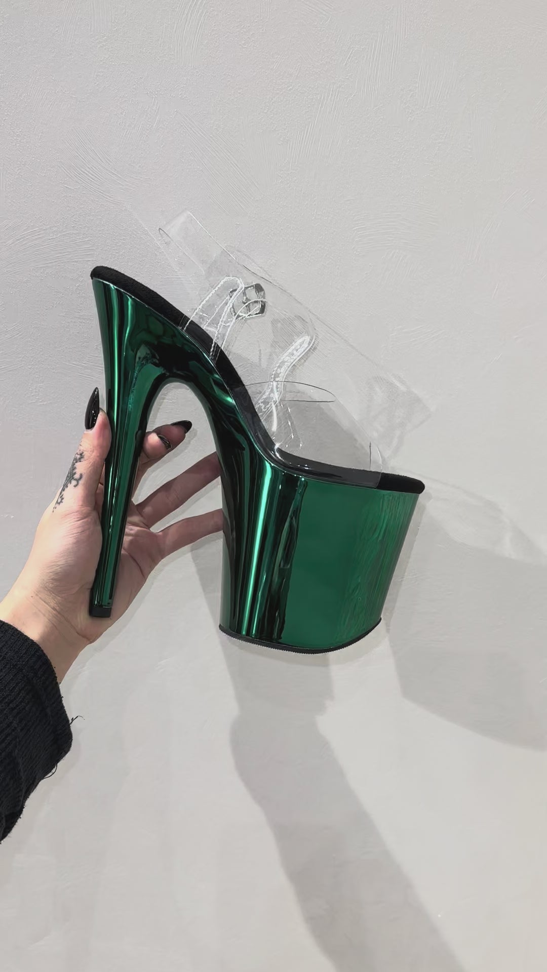 Chrome true Emerald black